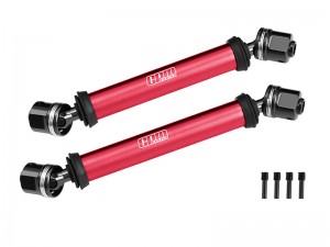 GPM H10037S 4140 ALLOY 6061 CENTER CVD DRIVE SHAFT IRC00230 FOR VANQUISH 1/10 H10 OPTIC / YOKOHAMA RTR / SPARCO RTR - RED - H10037S-R