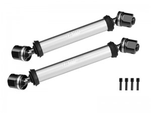 GPM H10037S 4140 ALLOY 6061 CENTER CVD DRIVE SHAFT IRC00230 FOR VANQUISH 1/10 H10 OPTIC / YOKOHAMA RTR / SPARCO RTR - SILVER - H10037S-S