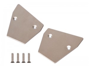 TITANIUM TC4 MAIN CHASSIS SKID PROTECTION PLATE ARA320514 FOR ARRMA 1/7 LIMITLESS 120 8S 1/7 INFRACTION FELONY 6S TRUCK - RS-ARA320514/TC4