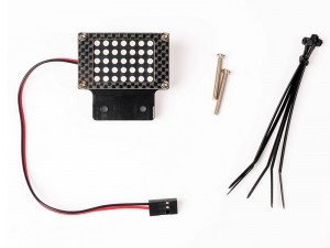 NYLON REAR LED SPOTLIGHT SET ARA320402 FOR 1/10 ARRMA GORGON QUAKE RC TRUCK - RS-ARA320402R/LED