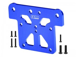 GPM MAK015 7075-T6 ALLOY FRONT TOP PLATE FOR ARRMA 1/8 KRATON V5 V6 TALION OUTCAST NOTORIOUS V5 V6 TYPHON 6S V5 TLR 1/7 MOJAVE BIG ROCK INFRACTIOIN FELONY FIRETEAM LIMITLESS 6S BLX - BLUE - MAK015-B