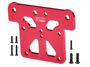 GPM MAK015 7075-T6 ALLOY FRONT TOP PLATE FOR ARRMA 1/8 KRATON V5 V6 TALION OUTCAST NOTORIOUS V5 V6 TYPHON 6S V5 TLR 1/7 MOJAVE BIG ROCK INFRACTIOIN FELONY FIRETEAM LIMITLESS 6S BLX - RED - MAK015-R