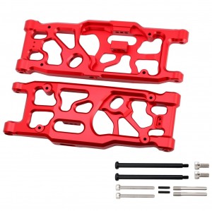 ALUMINUM REAR LOWER SUSPESNION ARM ARA330590 FOR 1/5 ARRMA  KRATON OUTCAST 8S BLX MONSTER - RED - RS-ARA330590/RE