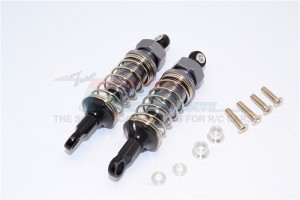 NYLON REAR BALL TOP DAMPER (70MM)  WITH ALLOY BODY & BALL ENDS TAMIYA CC01 - CC070NR-GS-S