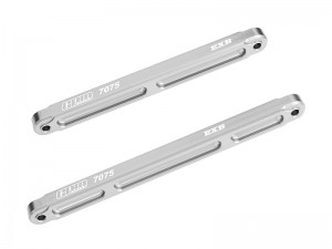 GPM MNV6025 7075-T6 ALLOY CENTER BRACE BAR ARA-1527  FOR ARRMA 1/8 NOTORIOUS 6S V6 MONSTER ARA8611V6 - SILVER - MNV6025-S