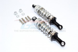 NYLON REAR BALL TOP DAMPER (70MM)  WITH ALLOY BODY & BALL ENDS TAMIYA CC01 - CC070NR-S-S