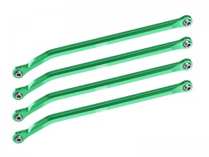 GPM H10014FR 7075 ALLOY HIGH-CLEARANCE LOWER LINK BAR SET IRC00307 FOR VANQUISH 1/10 H10 OPTIC / YOKOHAMA RTR / SPARCO RTR - GREEN - H10014FR-G