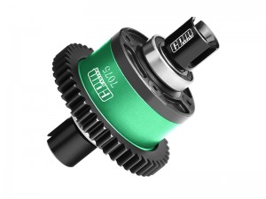 20CrMnTi STEEL 7075 ALLOY 46T CENTER COMPLETE DIFFERENTIAL 9585 FOR TRAXXAS 1/8 4WD SLEDGE 95076-4 - GREEN - SLE046S-G