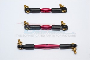 GPM CC160 ALLOY TIE ROD FOR SERVO & STEERING TAMIYA CC-01 - CC160-R-BEBK
