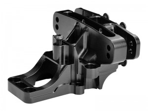 GPM TPS013 7075 T6 ALLOY REAR UPPER BULKHEAD 10921 FOR TRAXXAS 1/6 FUNCO PRO SCALE 2WD SAND CAR 8S 109076-4 - BLACK - TPS013-BK