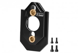 GPM MQM018 7075 T6 ALLOY ADJUSTABLE MOTOR MOUNT ARA-2598 FOR ARRMA 1/16 QUAKE GROM ARA2137 / GORGON GROM ARA2130 - BLACK - MQM018-BK