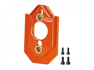 GPM MQM018 7075 T6 ALLOY ADJUSTABLE MOTOR MOUNT ARA-2598 FOR ARRMA 1/16 QUAKE GROM ARA2137 / GORGON GROM ARA2130 - ORANGE - MQM018-OR