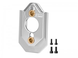 GPM MQM018 7075 T6 ALLOY ADJUSTABLE MOTOR MOUNT ARA-2598 FOR ARRMA 1/16 QUAKE GROM ARA2137 / GORGON GROM ARA2130 - SILVER - MQM018-S