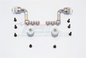 ALUMINIUM FRONT+REAR MAGNET BODY MOUNT FOR CC01 MITSUBISHI PAJERO TAMIYA CC01 - CC201FR/PAJ-GS