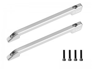 GPM H10015TOP 7075  ALLOY ROOF SKID RAIL FOR VANQUISH 1/10 H10 OPTIC / YOKOHAMA RTR / SPARCO RTR VPS09027 - SILVER - H10015TOP-S