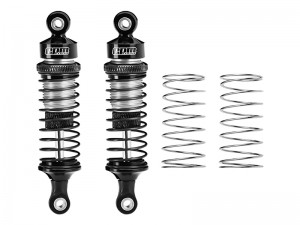 GPM DT4070F 6061 ALLOY FRONT ADJUSTABLE SPRING SHOCK ABSORBER 70MM FOR TAMIYA 1/10 DT-04 - SILVER - DT4070F-S