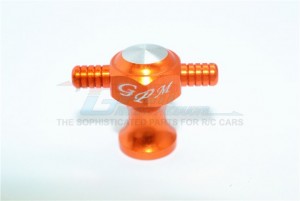 GPM TRX4005 ALUMINIUM SPARE TIRE LOCKING 1/10 TRX4 DEFENDER TRAIL CRAWLER - Orange - TRX4005-OR