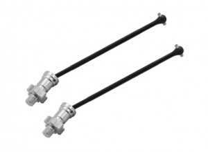 STEEL CVD DRIVE SHAFT 7750X 7768 FOR TRAXXAS 1/5 X-MAXX  X-MONSTER 8S MONSTER 109076-4 - RS-TRX7750X/SI