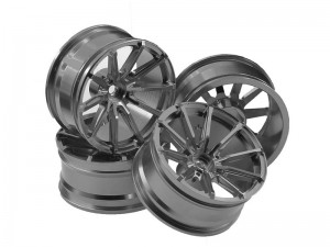 ALUMINUM RIM SET 51 X 27mm 12mm HEX FOR 1/10 TAMIYA TT-02 XV-02 RALLY DRIFT CAR - RS-WH5127/GS