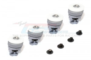 ALUMINIUM FRONT+REAR MAGNET BODY MOUNT FOR CC01 UNIMOG TAMIYA CC01 - CC201FR/UM-GS