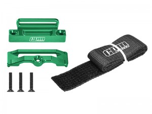 7075 ALLOY BATTERY HOLD-DOWN RETAINER FOR TRAXXAS 1/10 SLASH 2WD RAPTOR RC TRUCK - SLA2W0126-G