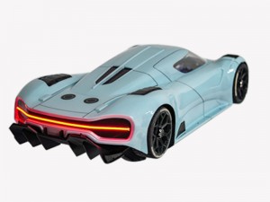 REAR LED TAILLIGHT SET FOR ARRMA 1/7 LIMITLESS INFRACTION 6S BITTYDESIGN ARES-1 BODY - RS-AS1R/LED