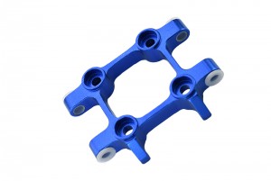 GPM DT3008 ALUMINIUM FRONT SUSPENSION ARM   MOUNT TAMIYA DT-03 - Blue - DT3008-B