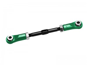 GPM  H10024/TR CARBON STEEL ALLOY SERVO STEERING LINK FOR VANQUISH 1/10 H10 OPTIC / YOKOHAMA RTR / SPARCO RTR - GREEN - H10024/TR-G