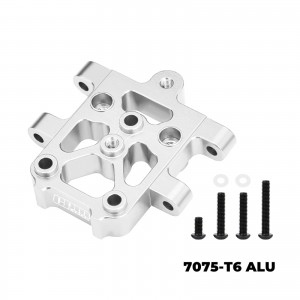 GPM DT4008 7075-T6 ALLOY FRONT SUSPENSION PIN MOUNT FOR TAMIYA 1/10 DT-04 RC FIGHTER NXGEN 58741 - SILVER - DT4008-S