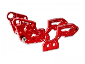 3RACING SAK-D6808A ALUMINUM REAR BULKHEAD FOR SAKURA AUPER D6 S BELT DRIFT CAR - SAK-D6808A/RE