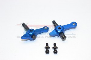 ALUMINIUM FRONT KNUCKLE ARM TAMIYA DT-03 - Blue - DT3021-B