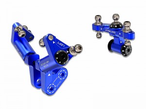 3RACING SAK-D6807A  ALUMINUM FRONT BULKHEAD MONO SHOCK MIXING FOR 1/10 RC SAKURA AUPER D6 SPORT DRIFT CAR - SAK-D6807A/BU