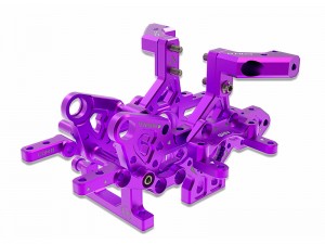 3RACING SAK-D6808 BELT DRIVE BULKHEAD FOR 1/10 AUPER D6 S SPORT DRIFT CAR - SAK-D6808/PU