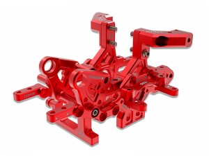 3RACING SAK-D6808 BELT DRIVE BULKHEAD FOR 1/10 AUPER D6 S SPORT DRIFT CAR - SAK-D6808/RE