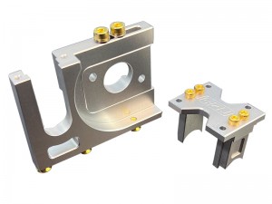 ALUMINUM 7075 SLIDING HOBBYWING 56118 MOTOR MOUNT W. TOP PLATE AR320195 ARA320664 FOR 1/7 ARRMA LIMITLESS F1 V2 RC CAR ARA7116V2 - RS-ARA320664-56/SI