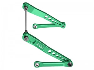 GPM H10312 7075 T6 ALLOY REAR SWAY BAR SET FOR VANQUISH 1/10 H10 OPTIC / YOKOHAMA RTR / SPARCO RTR - GREEN - H10312-G