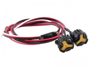 CRAWLER 2-HEAD LED BUMPER ROOF TOP SPOTLIGHT 3CH FOR 1/10 AXIAL SCX10 CARPA 1.9 TRAXXAS TRX-4 TRX-6 - RS-CHL102C