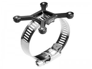 ALLOY STAINLESS STEEL 40 X 40mm COOLING FAN AJUSTABLE MOUNT FOR 40 - 56 SERIES MOTOR - BLACK - GPM3357-BK