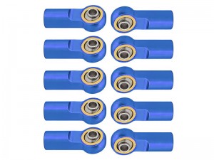 ALUMINUM M3 X 20mm TIE ROD BALL END SET JOINT FOR 1/10 AXIAL SCX-10 REDCAT GEN8 TRAXXAS TRX-4 CRALEWER - RS-M320/BU