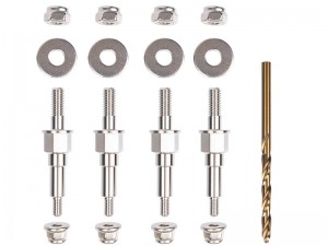 TITANIUM TC4 SHOCK TOWER STAND OFF ARA330703 FOR ARRMA ARA76121/7 BIG ROCK FELONY FIRETEAM INFRACTION LIMITLESS MOJAVE 1/8 KRATON  NOTORIOUS OUTCAST 6 ... - RS-ARA330816/TC4