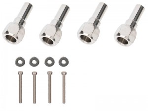 TITANIUM TC4 SHOCK TOWER STAND OFF AR330482 FOR ARRMA ARA76121/7 BIG ROCK FELONY FIRETEAM INFRACTION LIMITLESS MOJAVE 1/8 KRATON  NOTORIOUS OUTCAST 6S - RS-AR330482/TC4