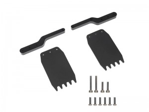 REAR NYLON RUBBER MUD FLAG ARA320738 FOR 1/7 MOJAVE 6S 4X4 RTR Brushless Desert Truck - ARA320738/L