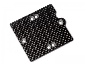 CARBON FIBER ESC SPEED CONTROL PLATE MAX10 FOR ARRMA 1/8 MOJAVE 4S 1/10 KRATON 6S BLX - RS-AR320400/BK