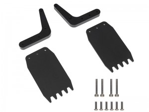 NYLON REAR RUBBER MUD FLAG ARA311191 FOR ARRMA 1/8 MOJAVE 4S 4X4 DESERT TRUCK - RS-ARA311191/L