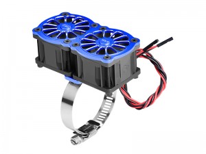 GPM GPM3357FANB2 7075-T6 ALLOY 316 STAINLESS STEEL DUAL 40 X 28mm COOLING FAN ADJUSTABLE FOR 40-56 SERIES MOTOR - GPM3357FANB2-B