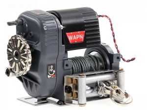 REALISTIC HIGH MOUNT AUTOMATIC WINCH FOR 1/8 1/10 RC TRAXXAS TRX-4 RC4WD SCX10 CRAWLER - RS-WH03