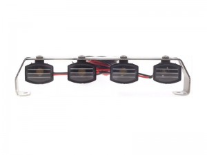 REALISTIC ROOF TOP LIGHT BAR SET 4 / 5 / 6 LIGHTS FOR 1/10 TRAXXAS TRX-4 SCX-10 CAPRA 1.9 CRAWLER TRUCK - RS-RTL04
