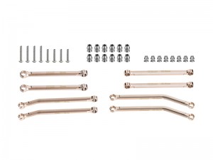 GPM SCX30/160X-OC BRASS LINK SET FOR AXIAL 1/30 SCX30 CRAWLER FORD BRONCO AXI-2048 SCX30 JEEP WRANGLER JLU AXI-2261 - SCX30/160X