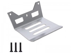 STAINLESS STEEL FRONT BUMPER ORV  PROTECTON PLATE 0005075 FOR TAMIYA CW-01 LUNCH BOX BLACKFOOT MONSTER BEETLE MUD BLASTER - RS-TA0005075