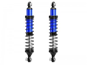GPM H10089F/R 6061 T6 ALLOY FRONT/REAR ADJUSTABLE PROGRESSIVE SPRING SHOCK 89mm VPS10350 FOR VANQUISH 1/10 H10 OPTIC / YOKOHAMA RTR / SPARCO RTR - BLUE - H10089F/R-B
